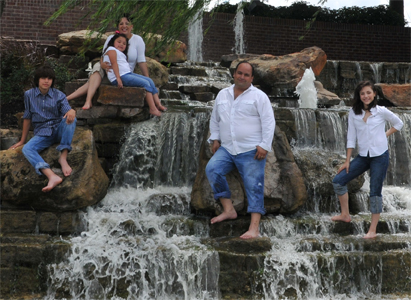 George & Cindy Villarreal, owners of Villa Construction and Sugar Land Painting